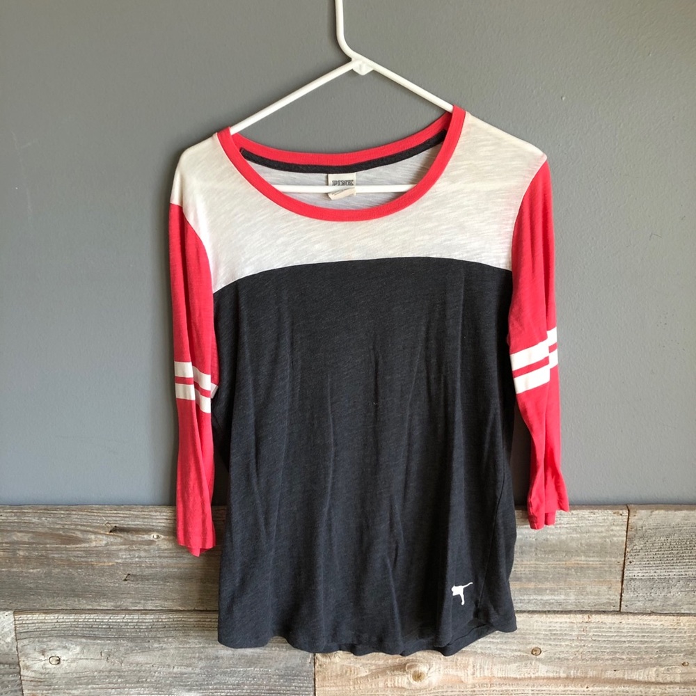 PINK quarter sleeve shirt
